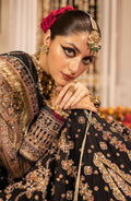 Zarin by Eleshia Embroidered Net 3Pc Suit D-09 Kamila - House Of Anaya