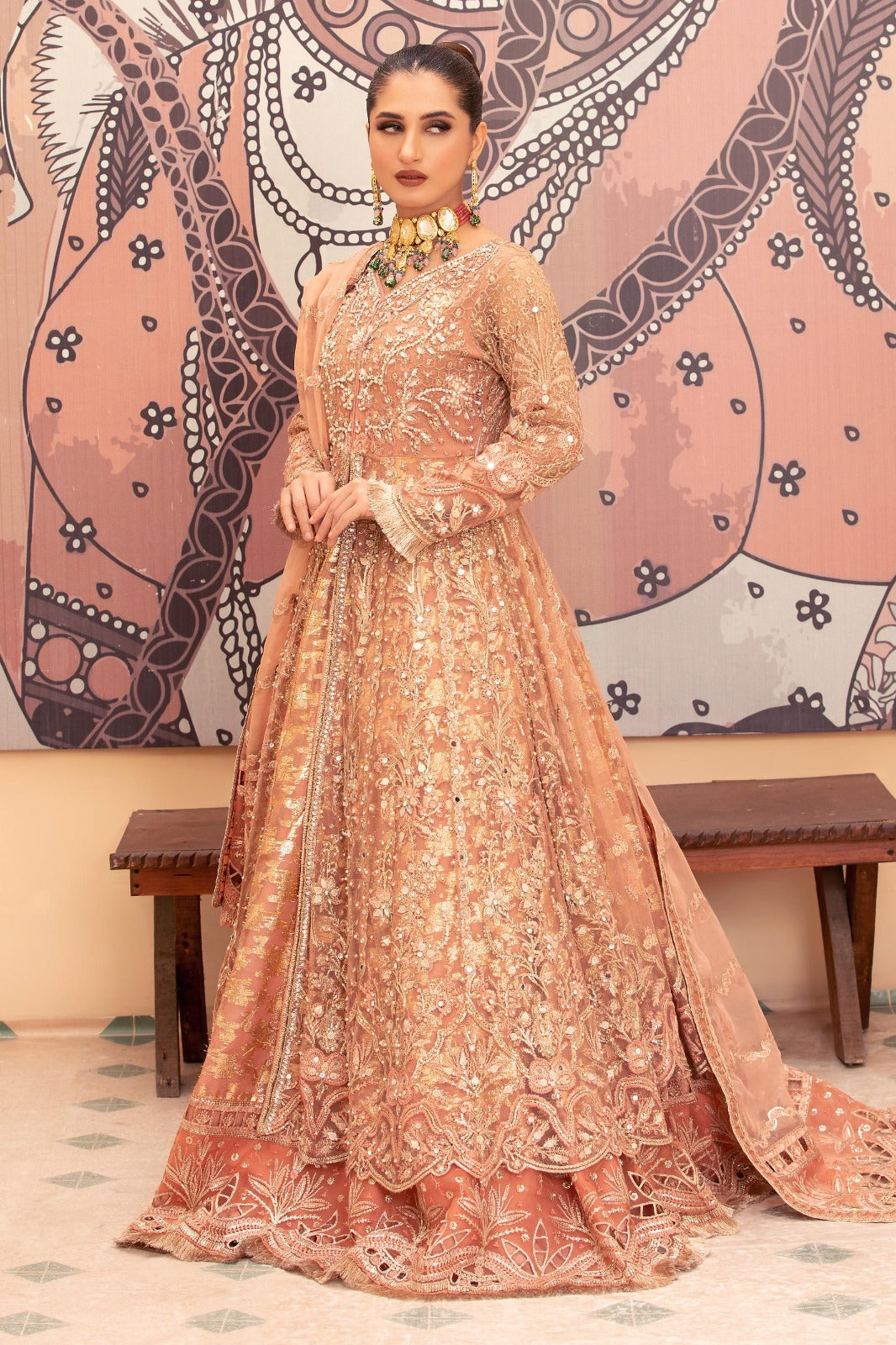 Diara Couture | Tehzeeb Wedding Formals | R. VOWS