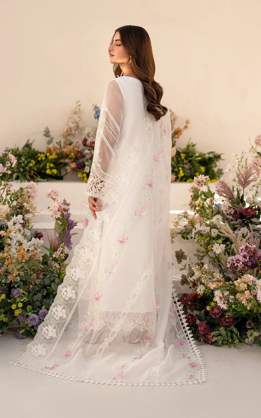 Asifa and Nabeel | Azalia Summer 25 | Dove (AZL25-03) - House Of Zarish