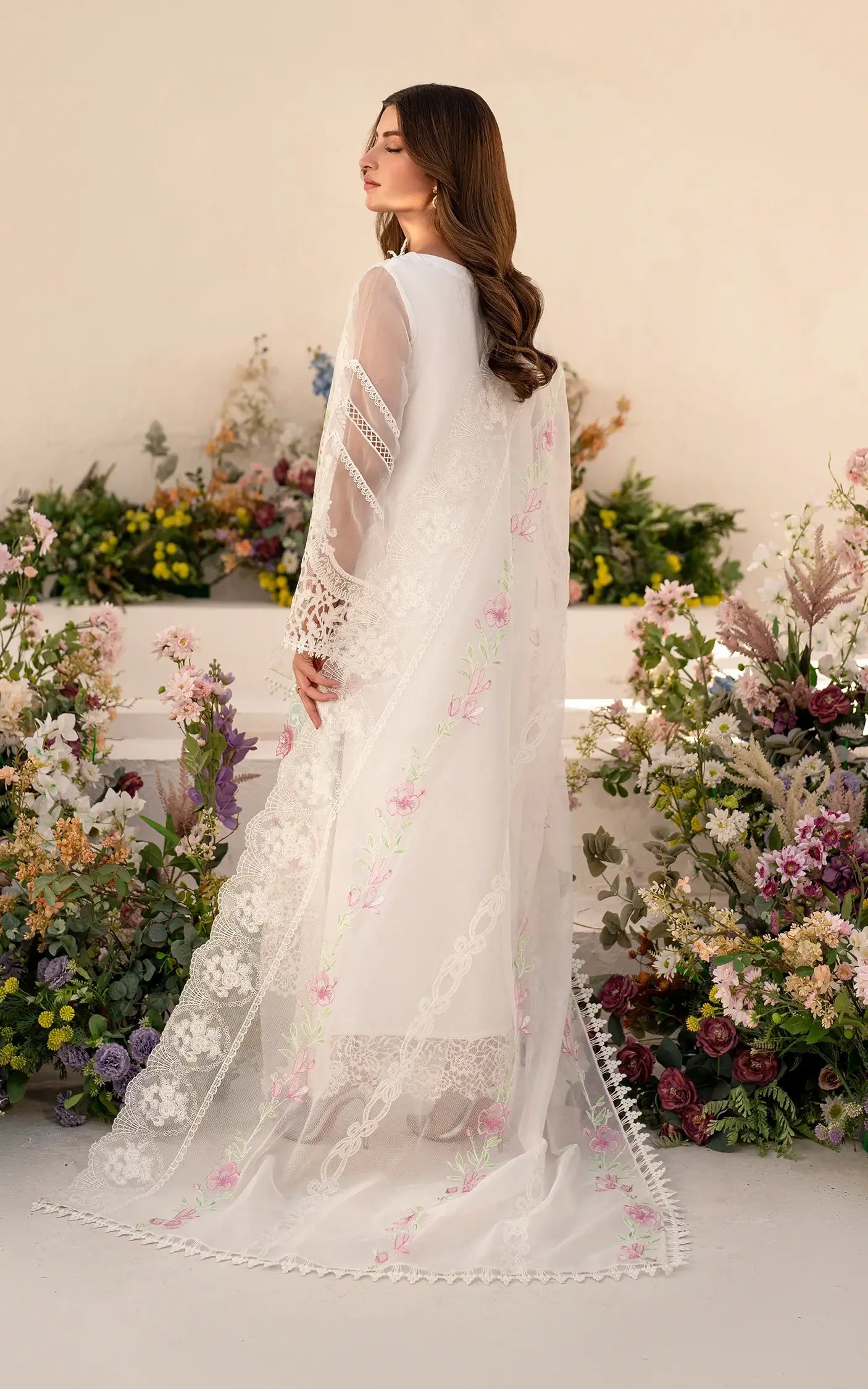 Asifa and Nabeel | Azalia Summer 25 | Dove (AZL25-03) - House Of Zarish