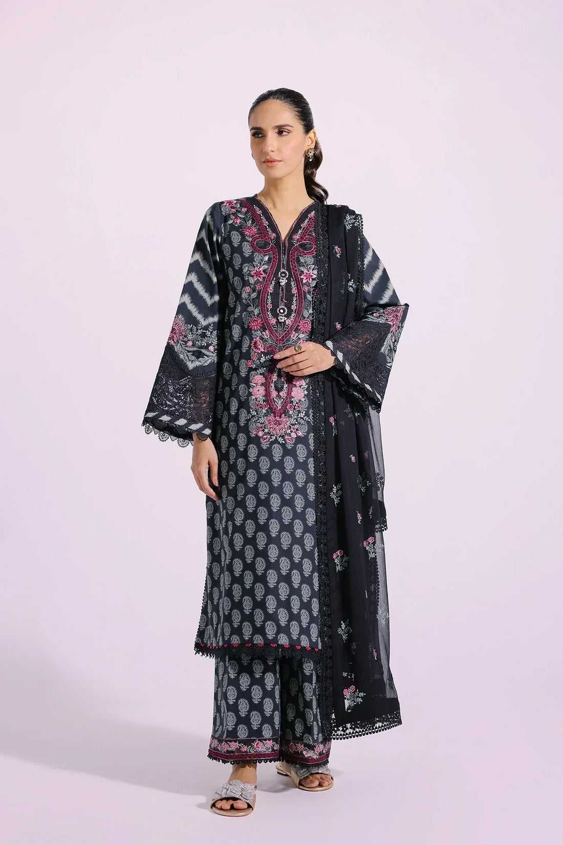 Ethnic | Rozana Collection SS 24 | E0412/203/902 - House Of Anaya