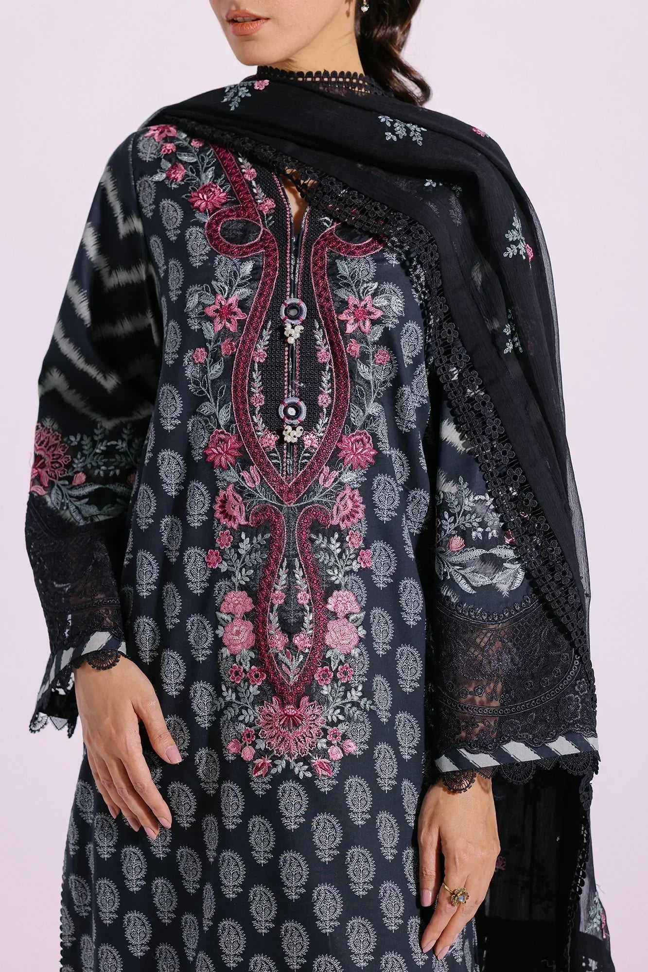 Ethnic | Rozana Collection SS 24 | E0412/203/902 - House Of Anaya