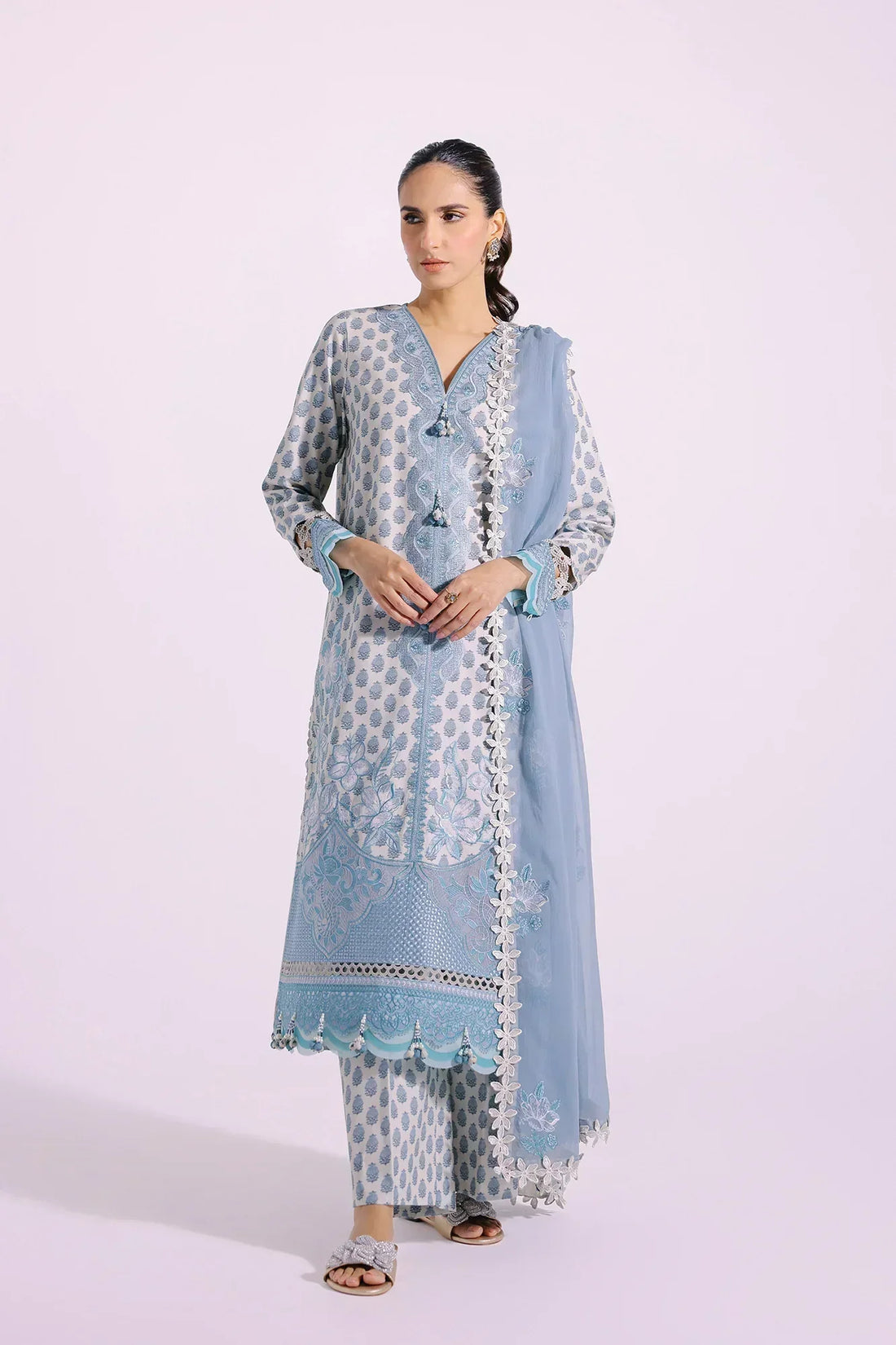 Ethnic | Rozana Collection SS 24 | E0413/203/615 - House Of Anaya