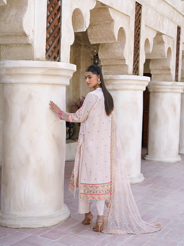 Zebtan | Zeenat Luxury Lawn Eid Collection | ZL 01 - House of Zarish