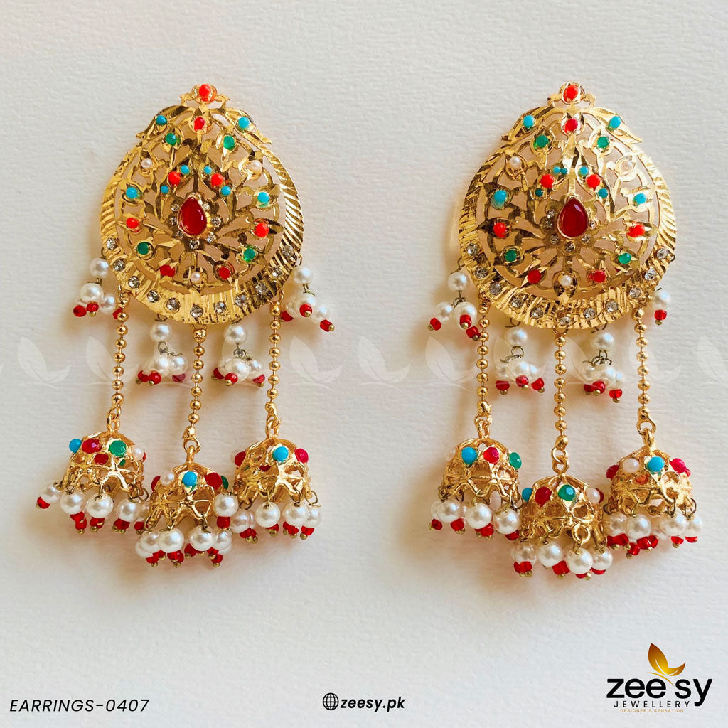 Earrings-0407 - House Of Zarish
