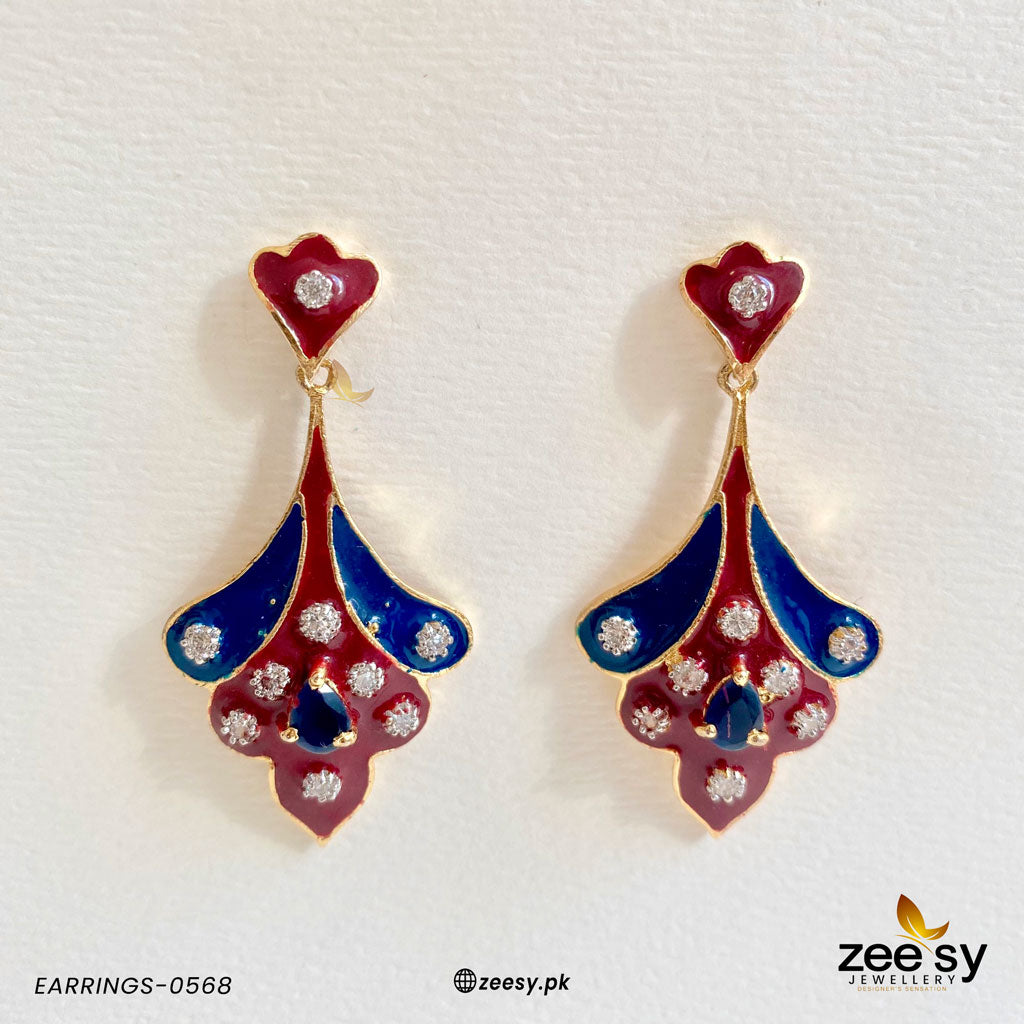 Earrings-0568 - House Of Zarish