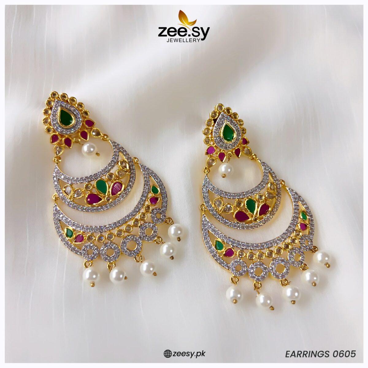 Earrings-0605 - House Of Zarish