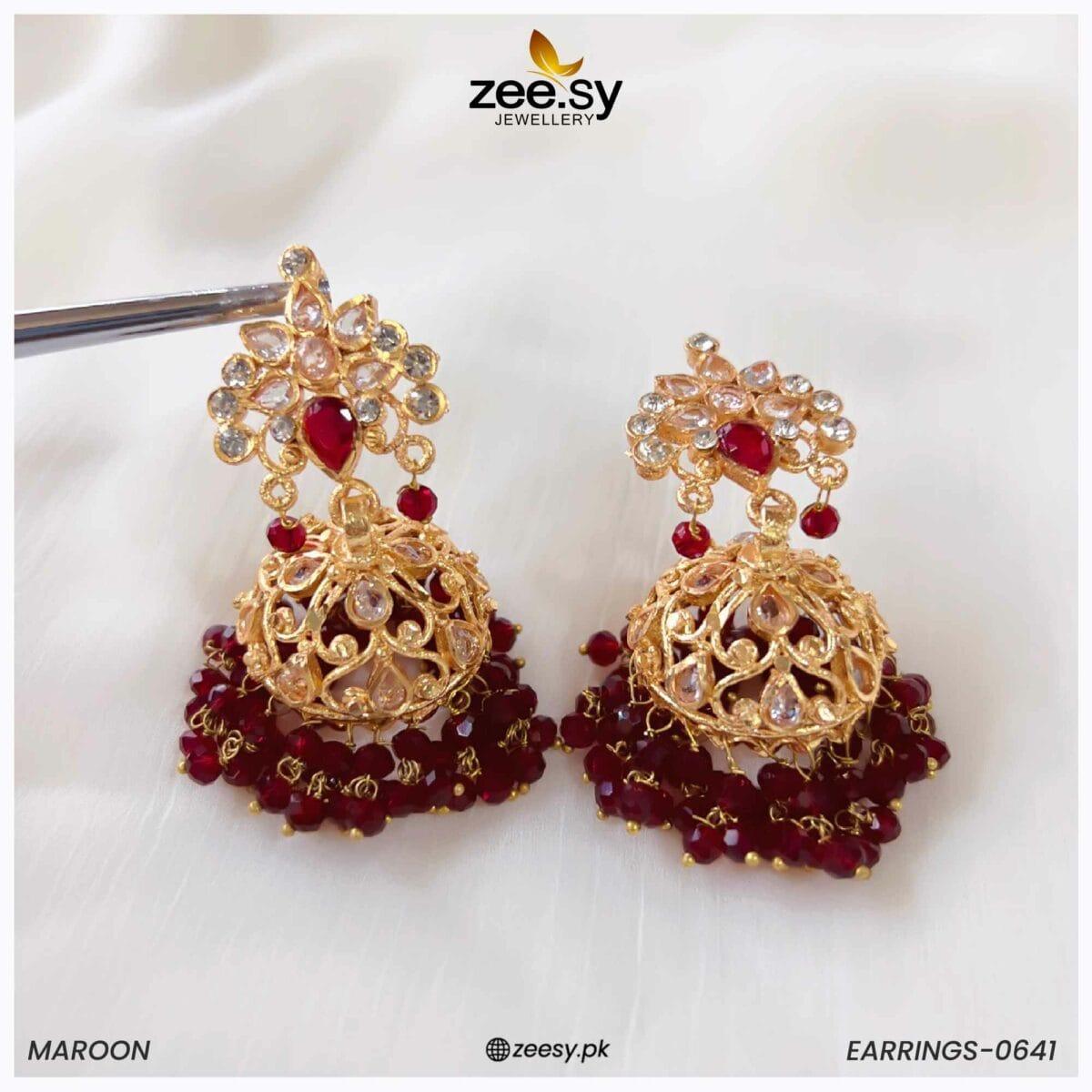 Earrings-0641 - House Of Zarish