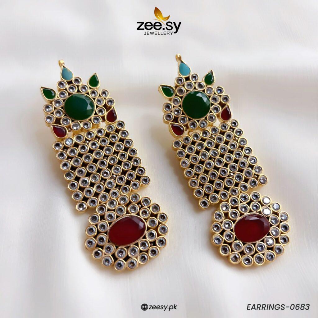 Earrings-0683 - House Of Zarish