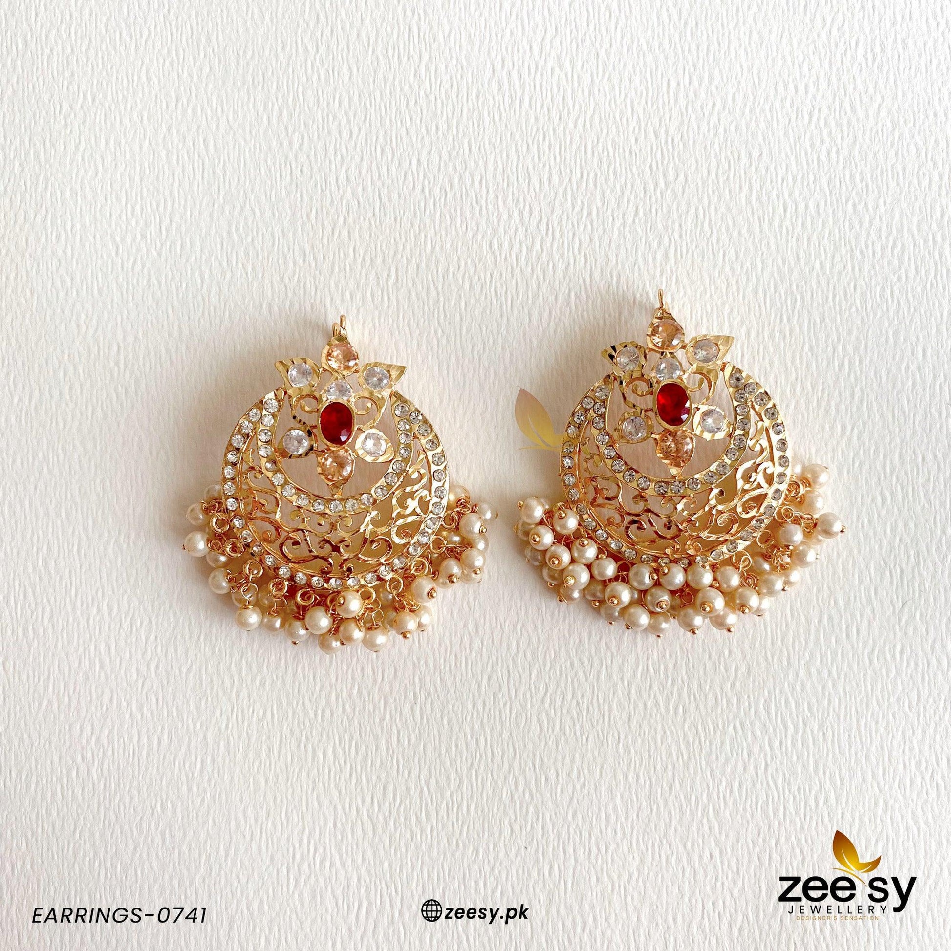 Earrings-0741 - House Of Zarish