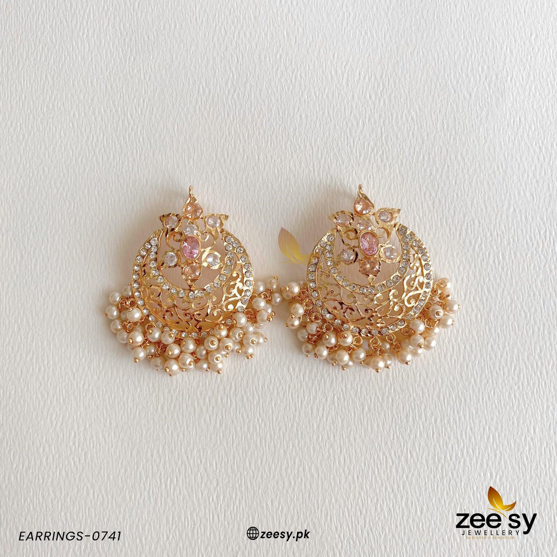Earrings-0741 - House Of Zarish