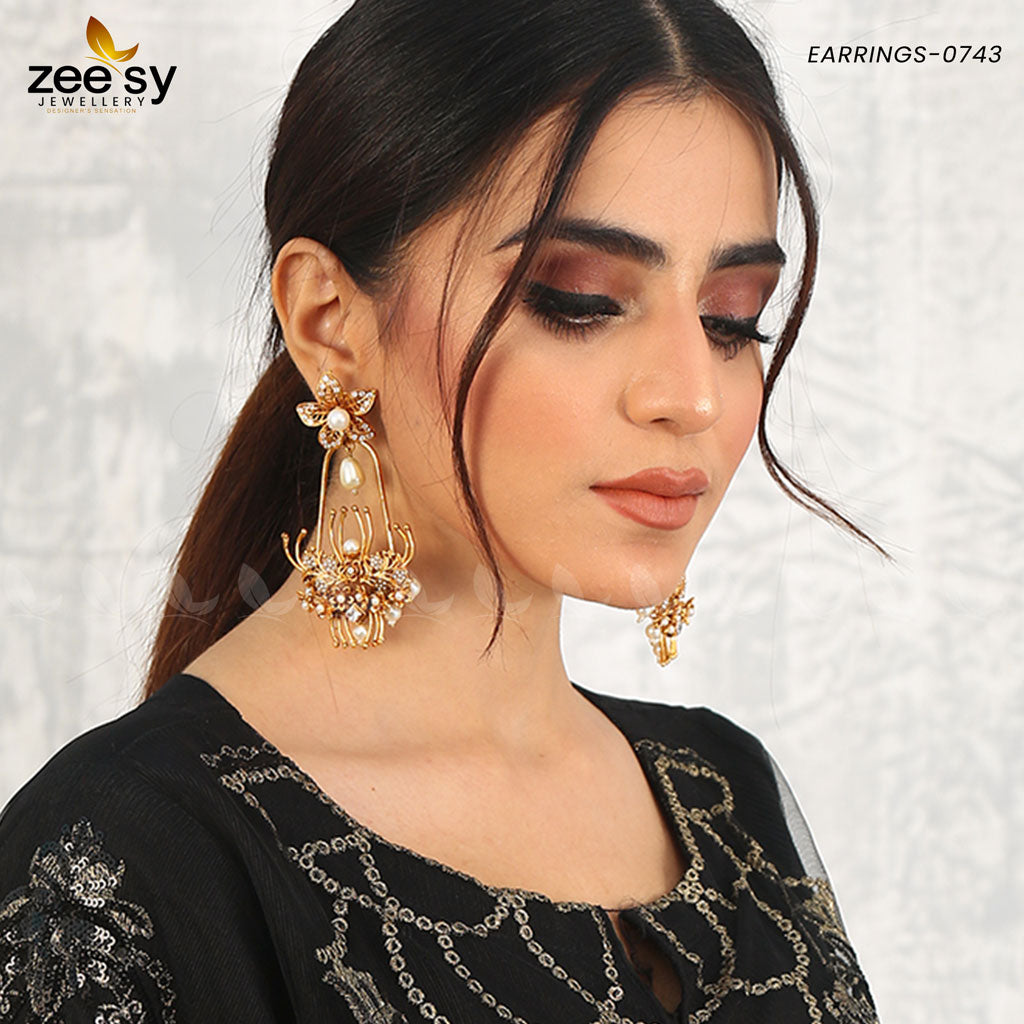 Earrings-0743 - House Of Zarish