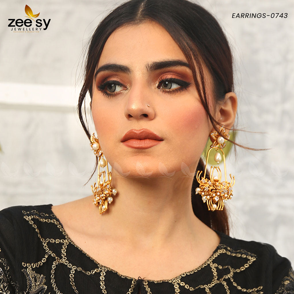 Earrings-0743 - House Of Zarish
