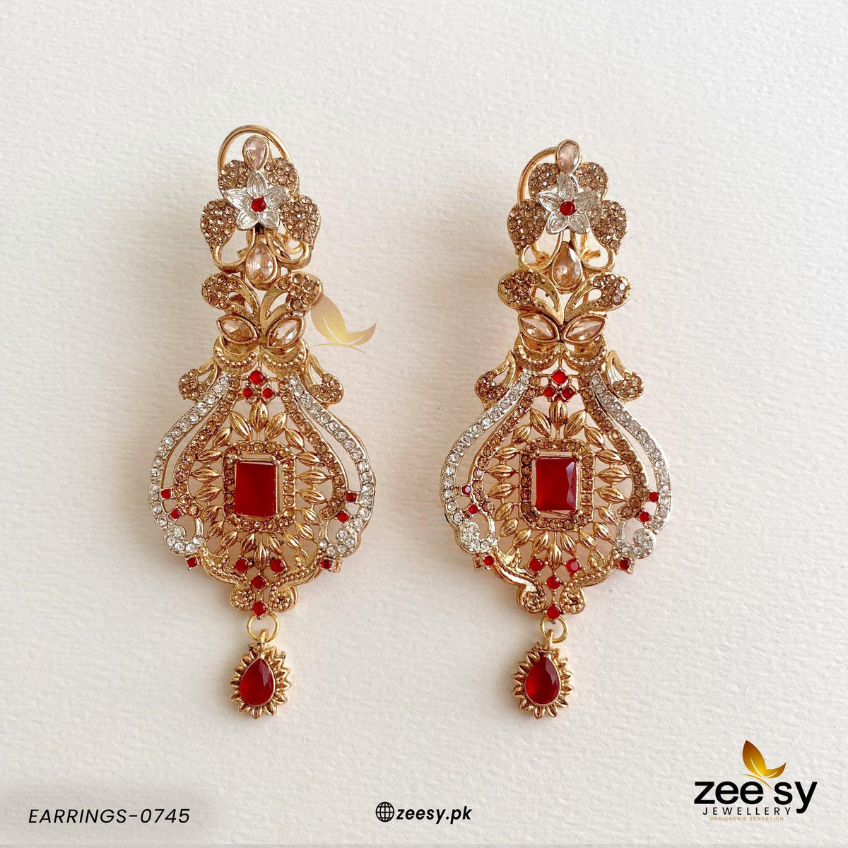 Earrings-0745 - House Of Zarish