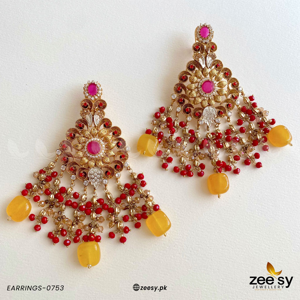Earrings-0753 - House Of Zarish