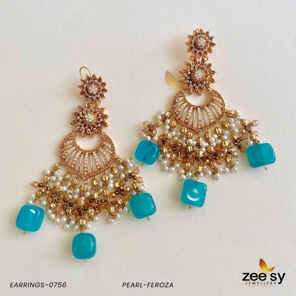 Earrings-0756 - House Of Zarish