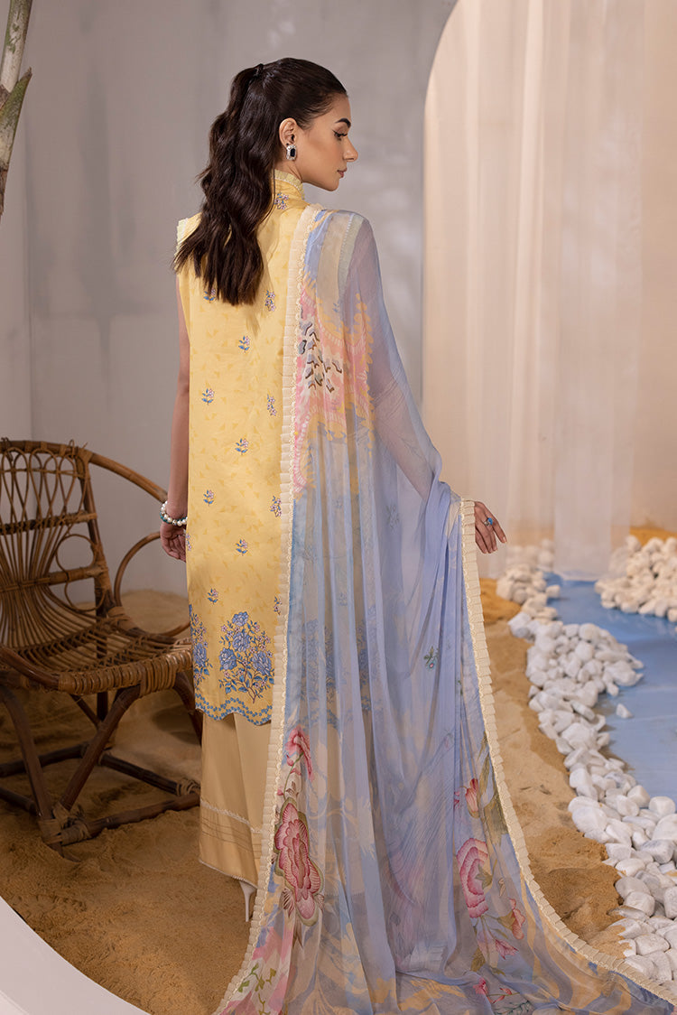 Ellena | Luxury Embroidered Collection| P-02 - House of Zarish
