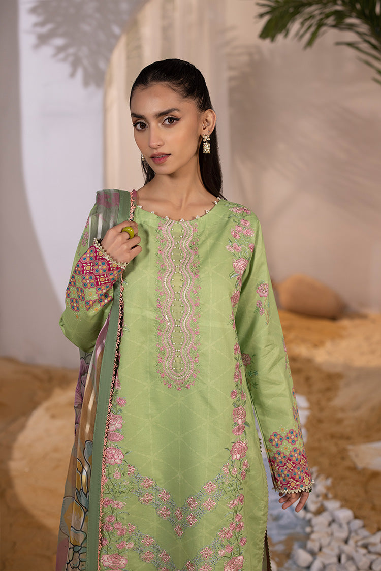 Ellena | Luxury Embroidered Collection| P-03 - House of Zarish