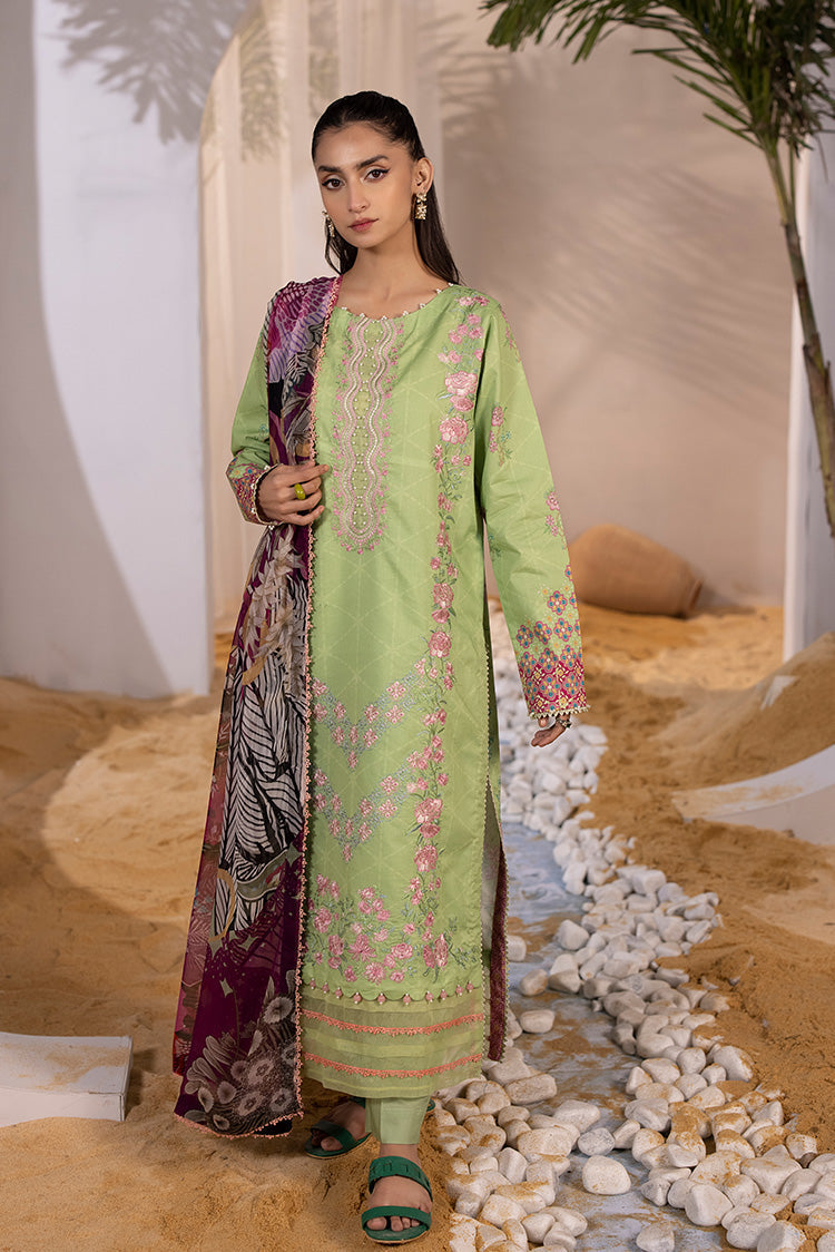 Ellena | Luxury Embroidered Collection| P-03 - House of Zarish