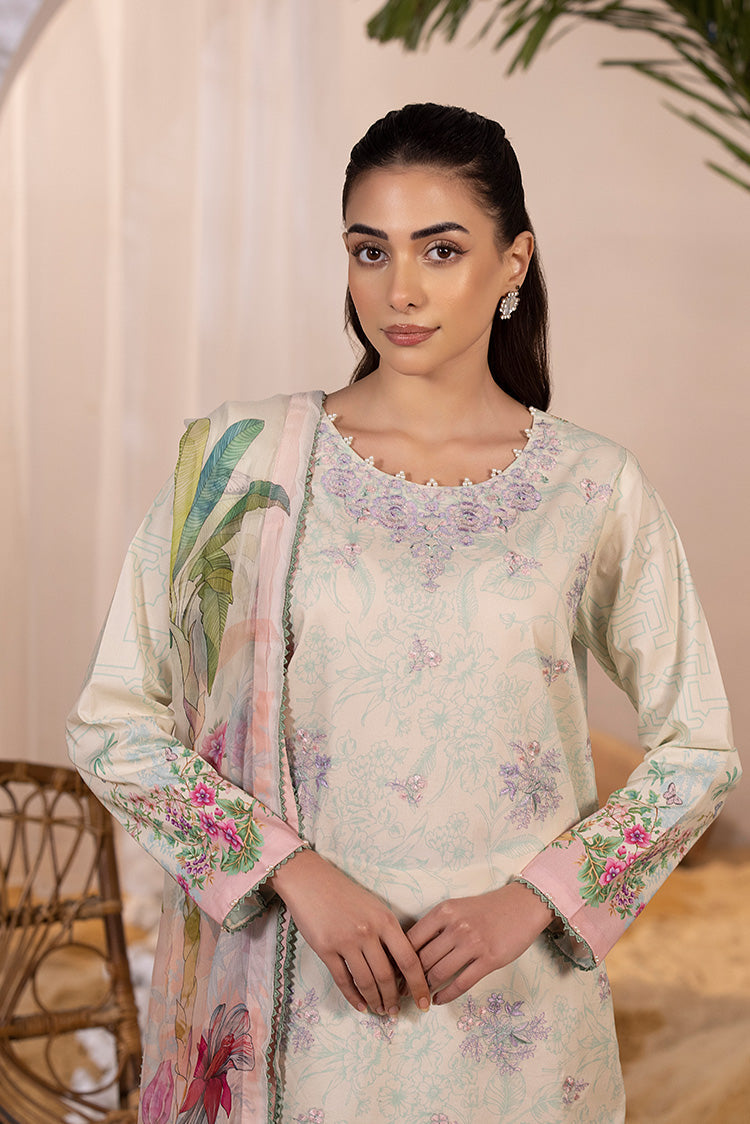 Ellena | Luxury Embroidered Collection| P-07 - House of Zarish