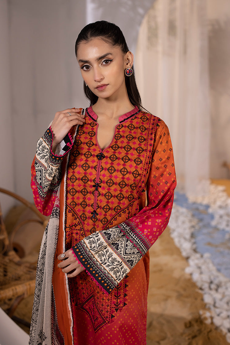 Ellena | Luxury Embroidered Collection| P-10 - House of Zarish
