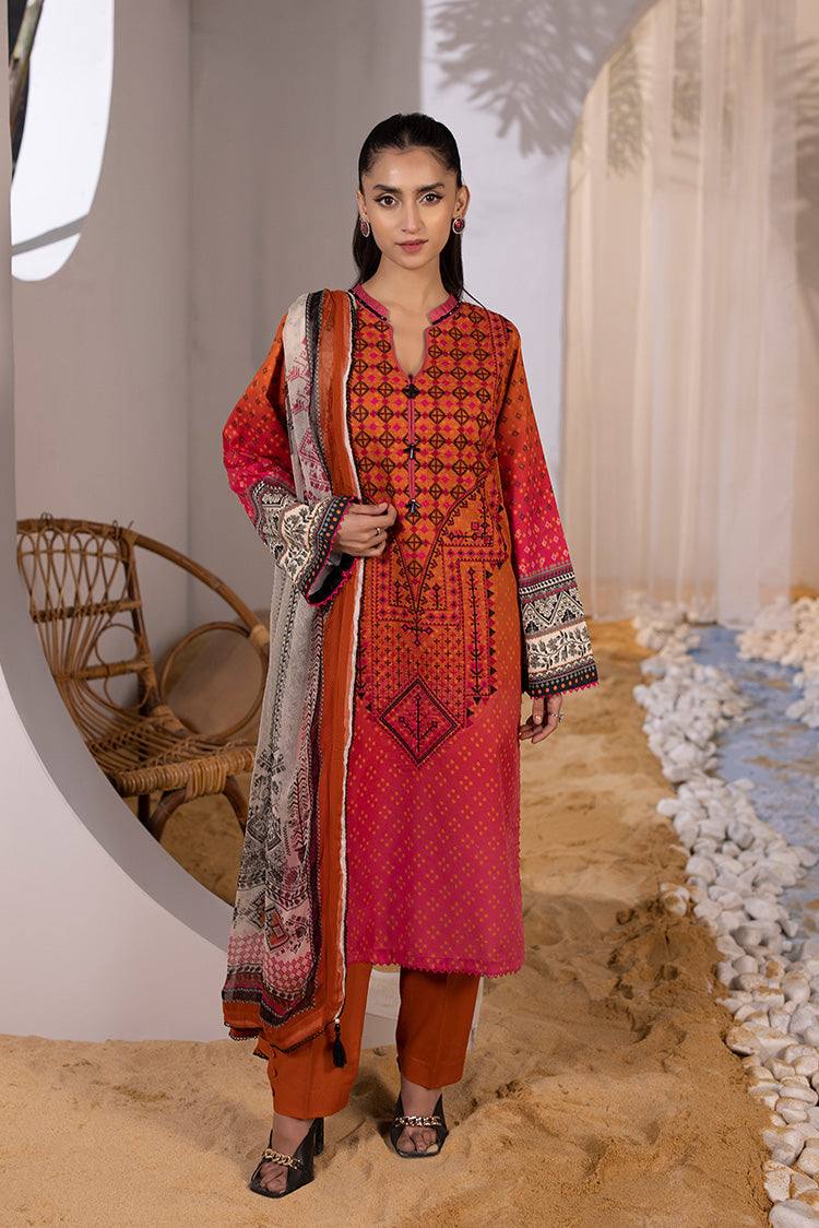 Ellena | Luxury Embroidered Collection| P-10 - House of Zarish