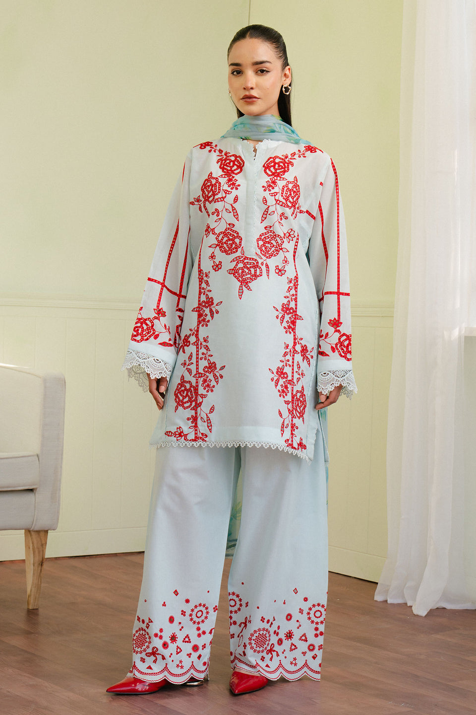 Zara Shahjahan | Coco Lawn 25 | ECLAT-7A - House Of Zarish