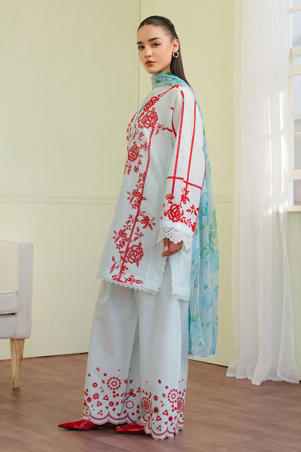 Zara Shahjahan | Coco Lawn 25 | ECLAT-7A - House Of Zarish