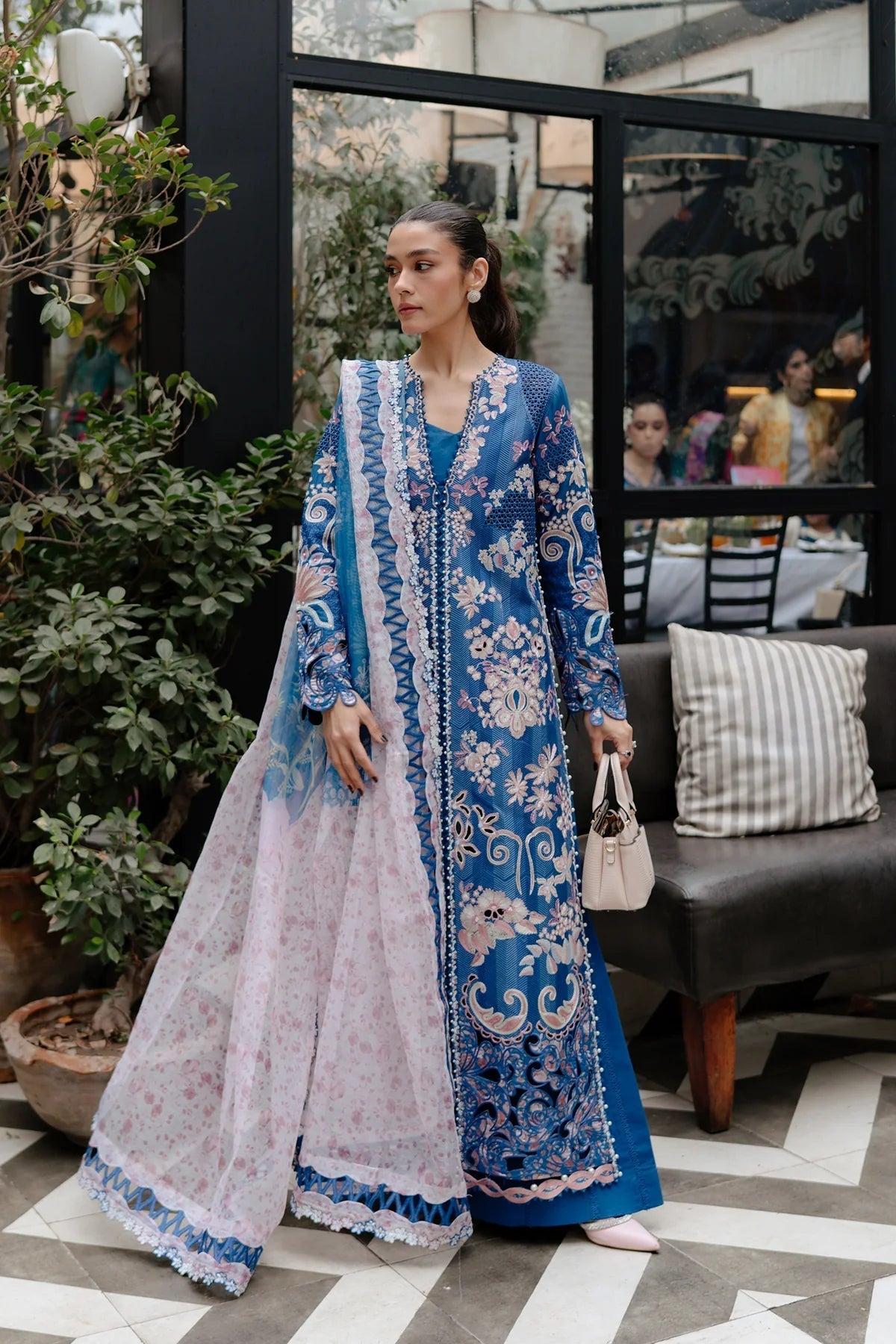Afrozeh | Luxury Embroidered & Printed Lawn | Eclipse