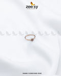 Enamel Flower Ring-8248 - House Of Zarish