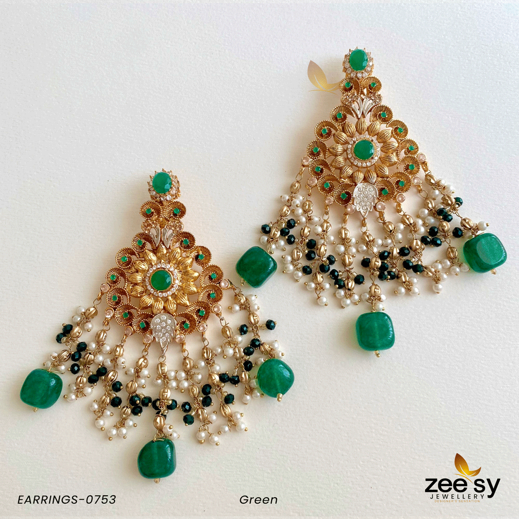 Earrings-0753 - House Of Zarish