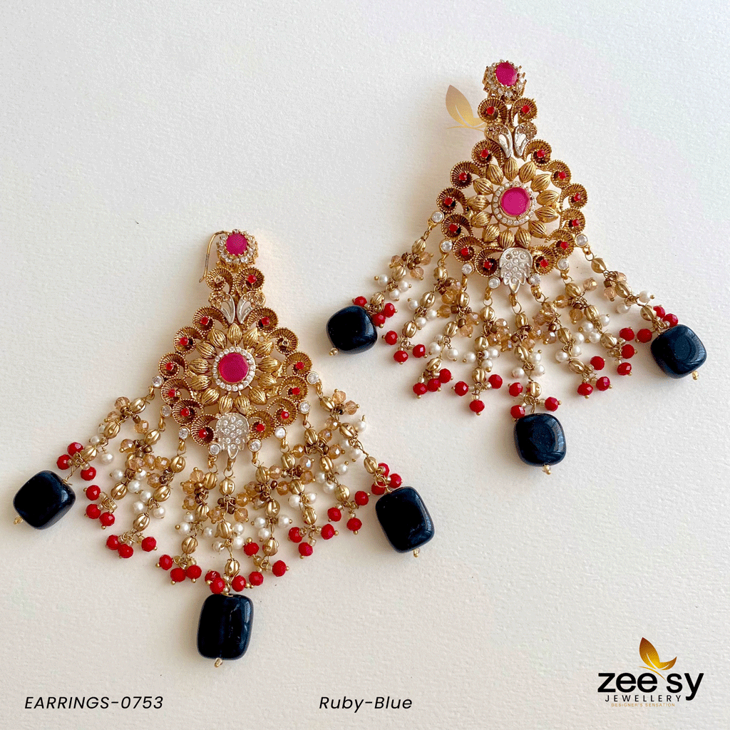 Earrings-0753 - House Of Zarish