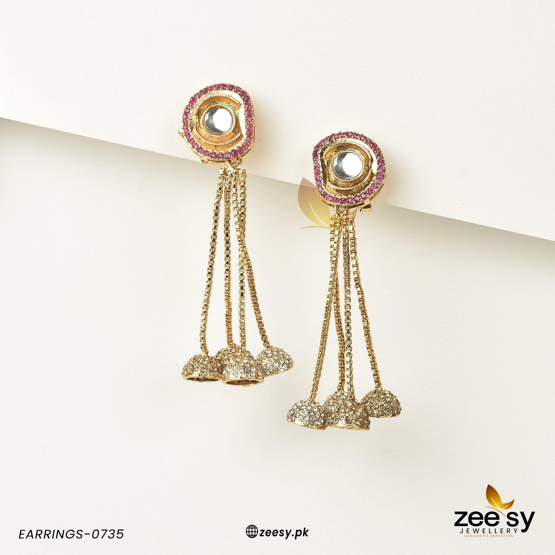 Earrings-0735 - House Of Zarish