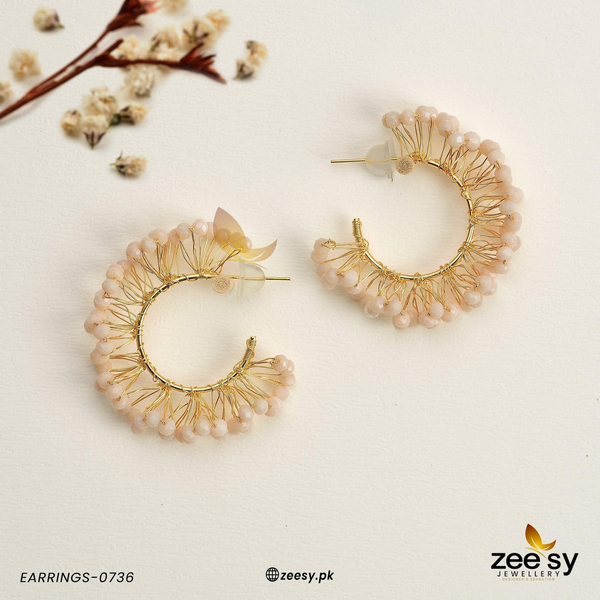 Earrings-0736 - House Of Zarish
