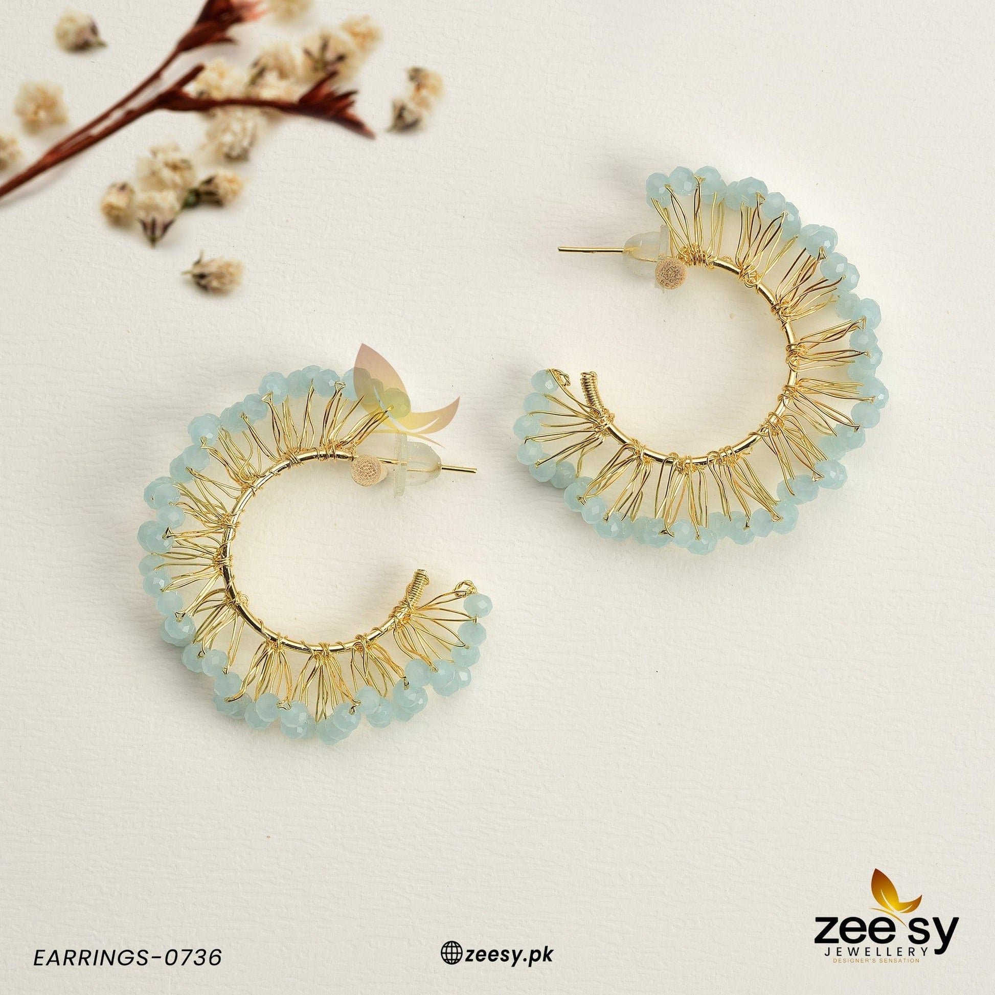 Earrings-0736 - House Of Zarish