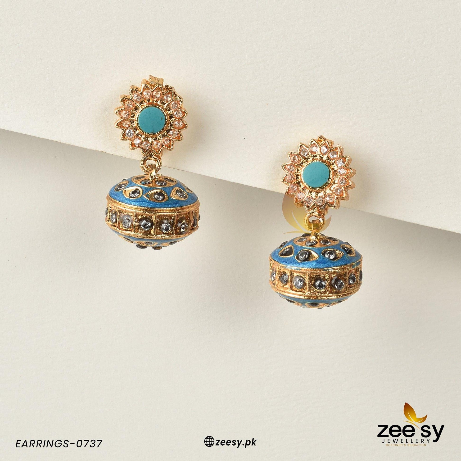 Earrings-0737 - House Of Zarish