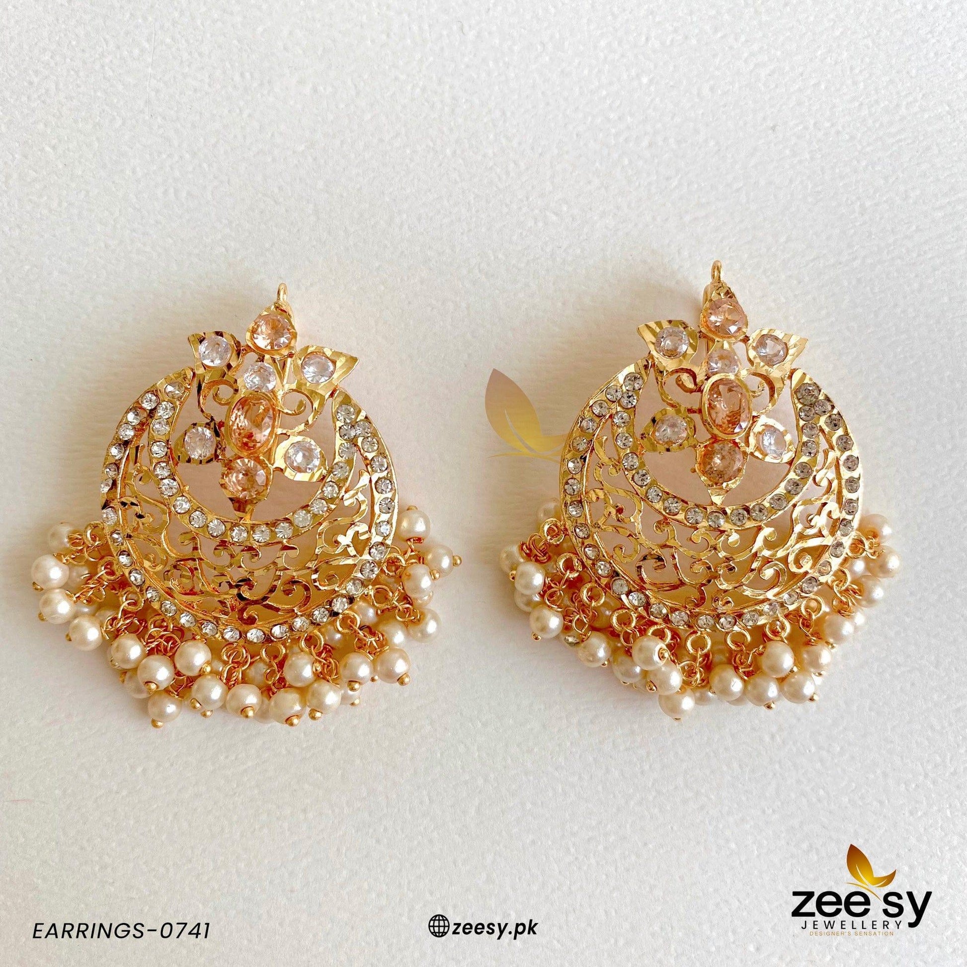 Earrings-0741 - House Of Zarish