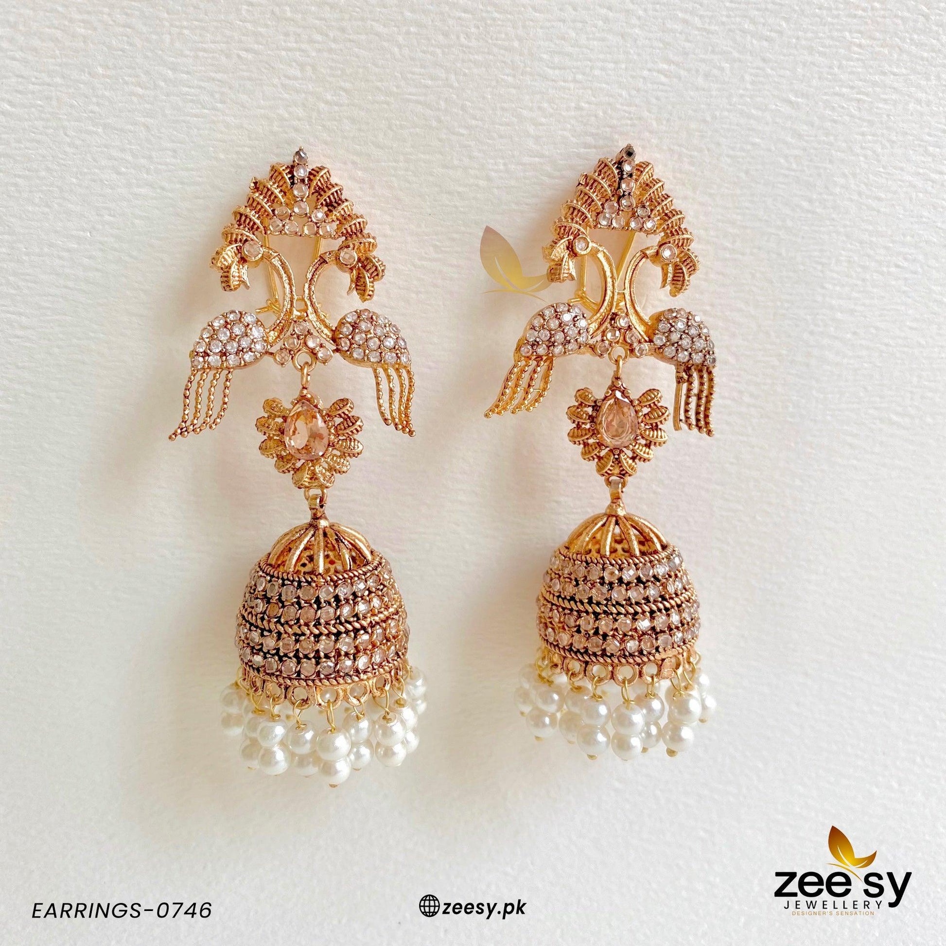 Earrings-0746 - House Of Zarish