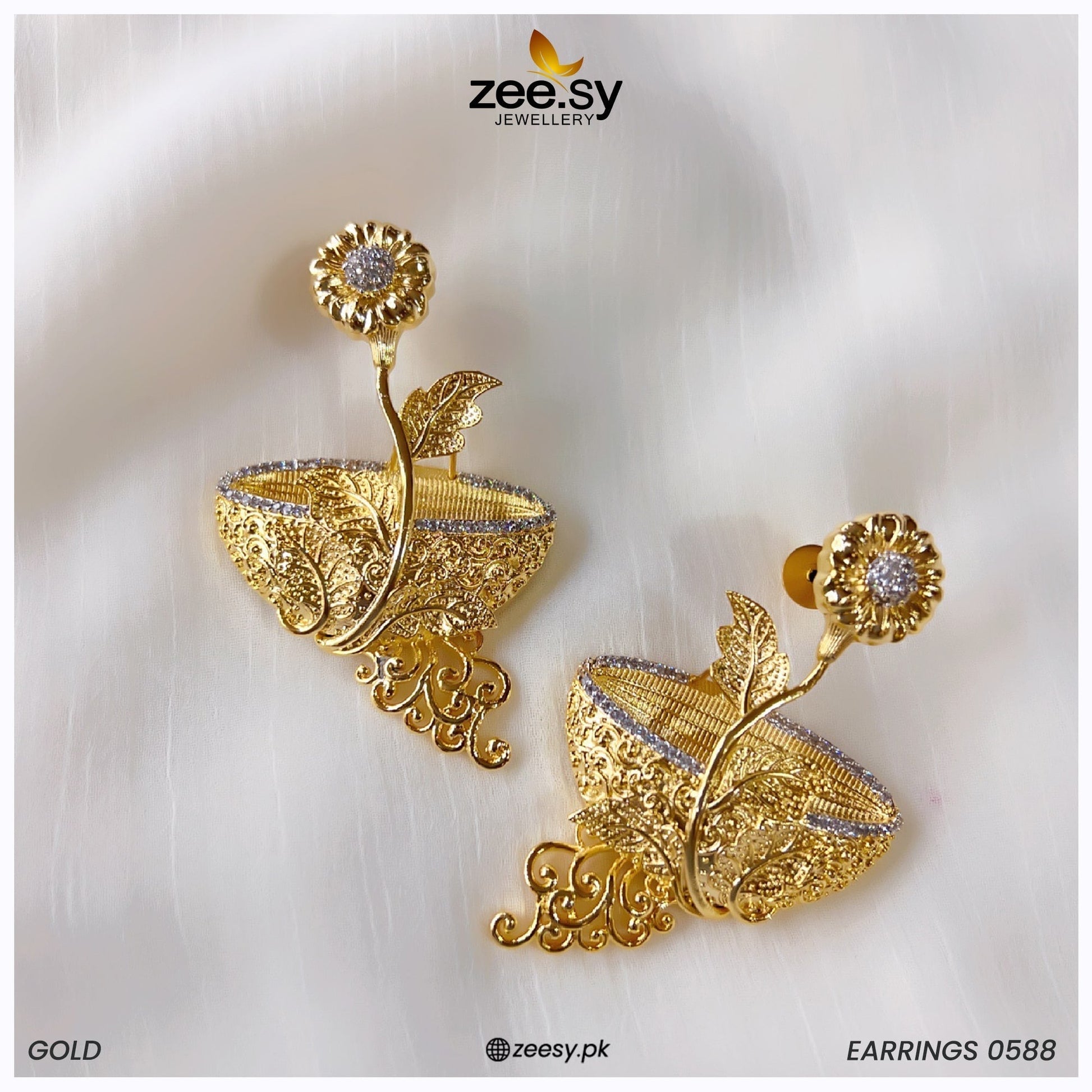 Earrings-0596 - House Of Zarish
