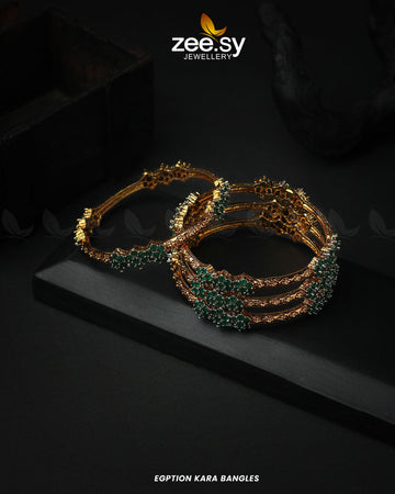 Egyptian Kara Bangles - House Of Zarish