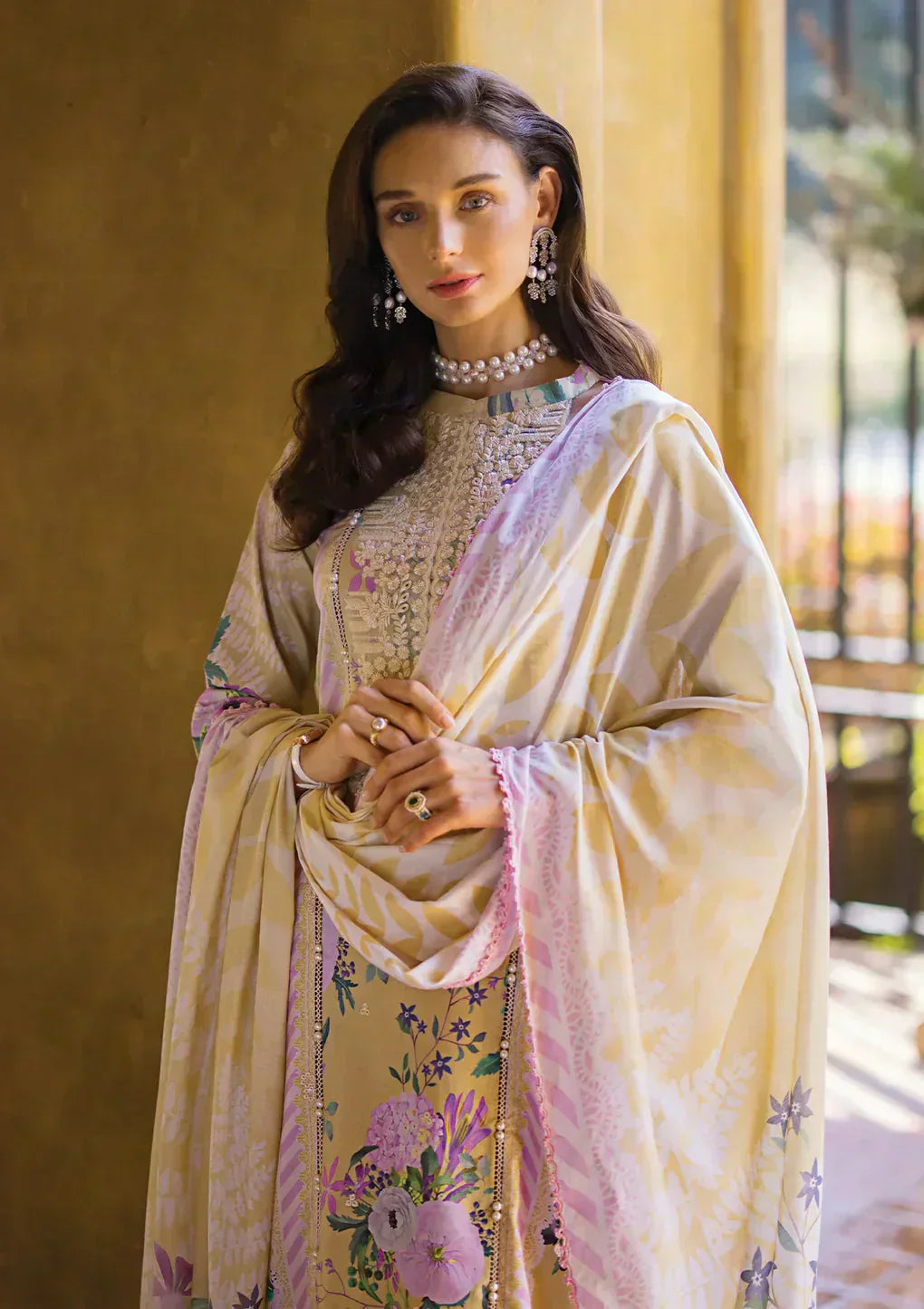 Elaf Premium | Print Chikankari 24 | ECT-04A TWINKLE - House Of Anaya