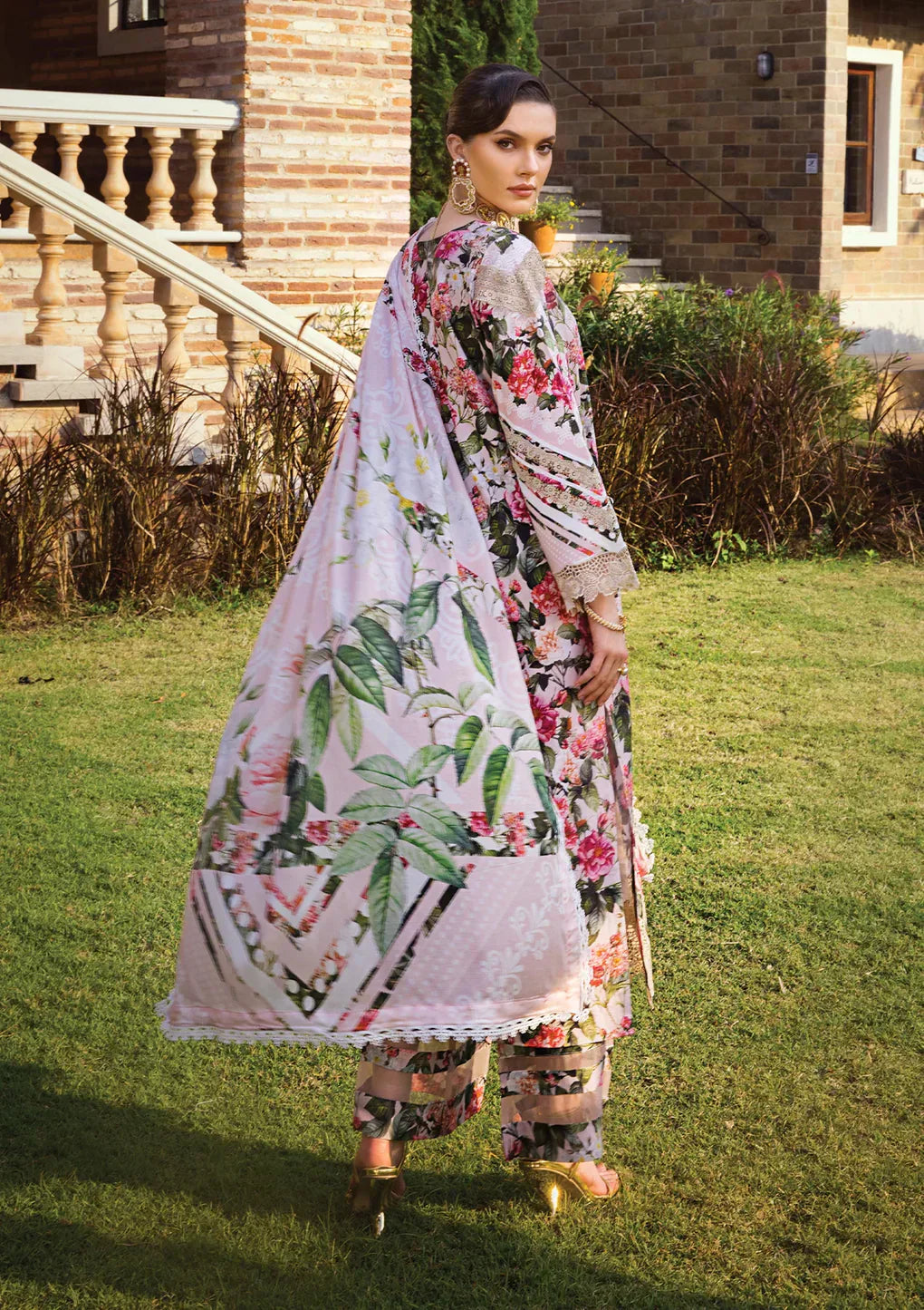 Elaf Premium | Print Chikankari 24 | ECT-01A SOIR - House Of Anaya