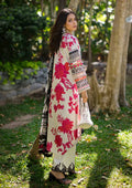 Elaf Premium | Signature Embroidered Lawn 24 | ESL-01B CLAUDIA - House Of Anaya