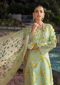 Elaf Premium | Signature Embroidered Lawn 24 | ESL-06B MAJESTIC NOVA - House Of Anaya