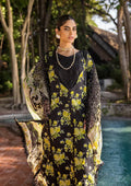 Elaf Premium | Signature Embroidered Lawn 24 | ESL-06A ECLIPSED DREAM - House Of Anaya