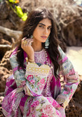 Elaf Premium | Signature Embroidered Lawn 24 | ESL-04B ENCHANTMENT - House Of Anaya
