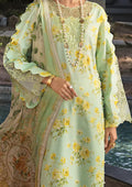 Elaf Premium | Signature Embroidered Lawn 24 | ESL-06B MAJESTIC NOVA - House Of Anaya