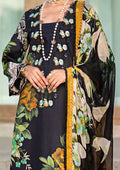 Elaf Premium | Signature Embroidered Lawn 24 | ESL-08B NIGHTFALL - House Of Anaya