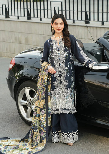 Elaf Premium | Winter Pashmina Shawl Collection | EPW-3B Dreamy Embrace - House Of Anaya