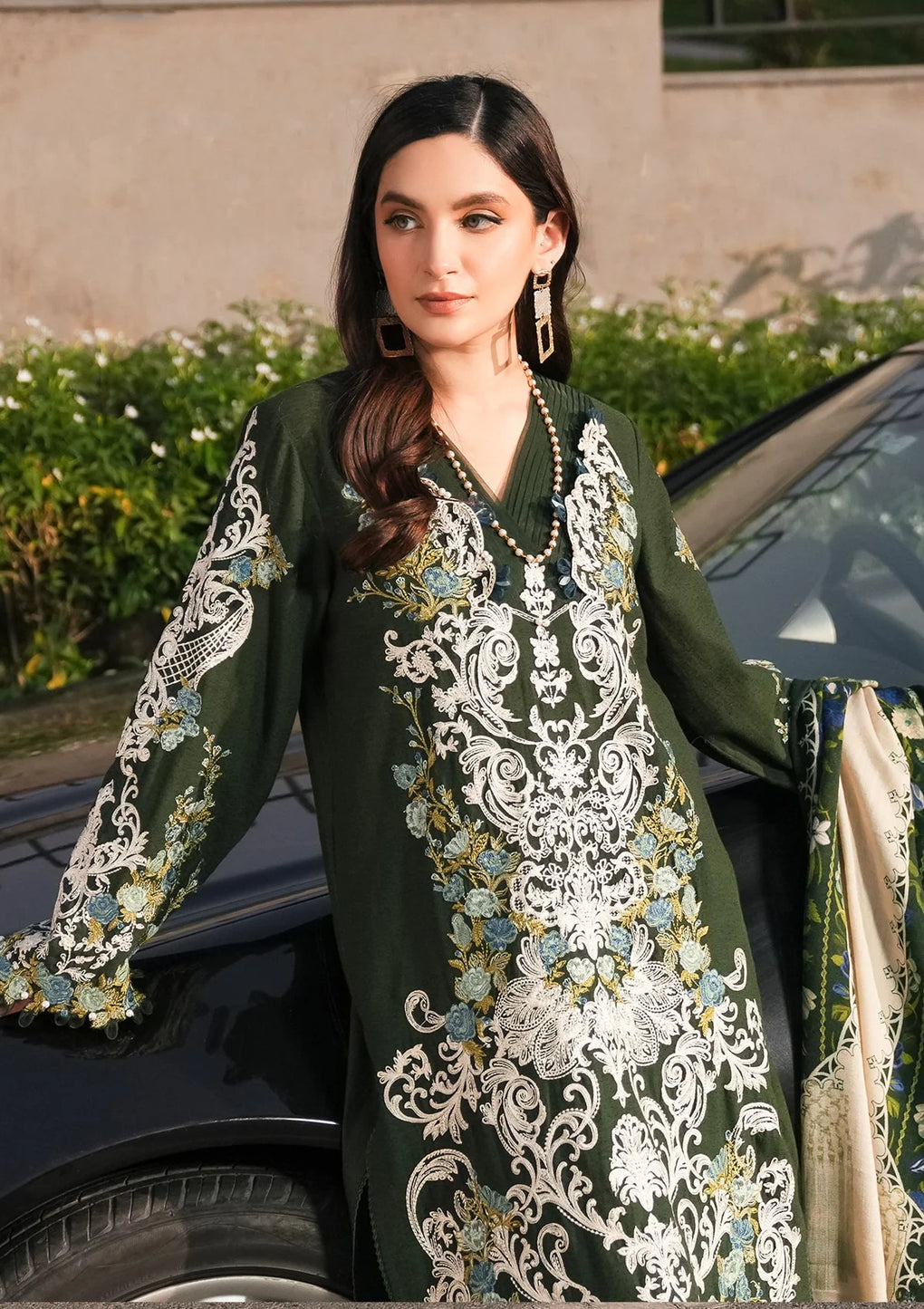 Elaf Premium | Winter Pashmina Shawl Collection | EPW-6A Endless Devotion - House Of Anaya